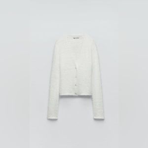 Zara Faux Fur Short Cardi